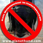 Gegen Welpenverkauf im Zoofachgeschäft