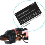 NFC Adressanhänger Hund