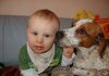 Baby und Hund, Foto: Melanie 