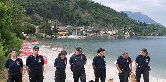 Hundestrand in Toscolano Maderno