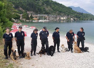 Hundestrand in Toscolano Maderno