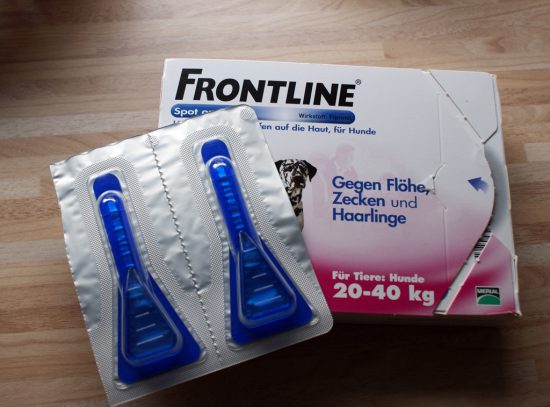 SpotOn Frontline gegen Flöhe Zecken