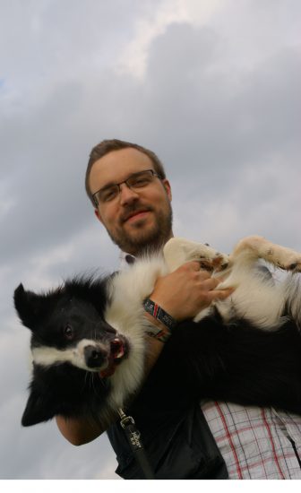 Border Collie als Familienhund