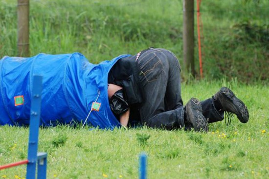 Hundetraining Körpereinsatz