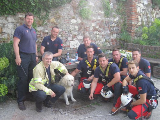 Hund Rettung Schloßberg Graz