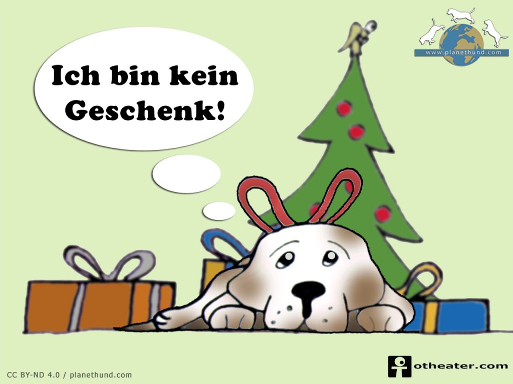 Tiere Weihnachten Geschenk