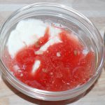 Wassermelone Joghurt Hunde Eis