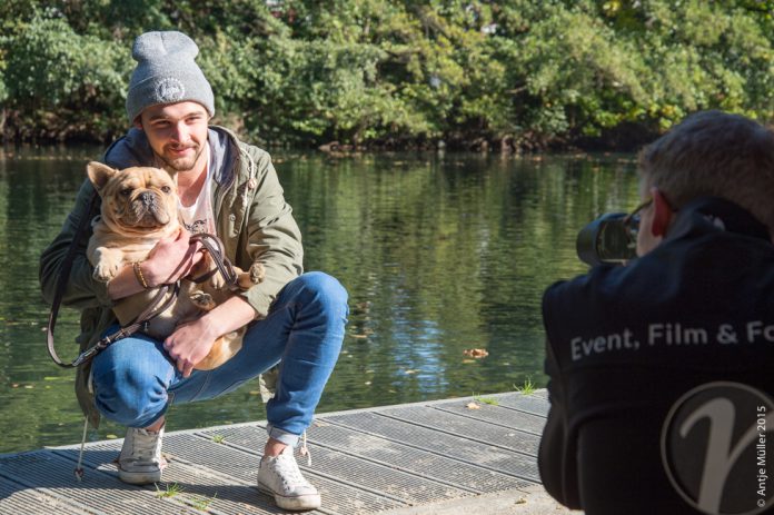 Foto Hund Mensch