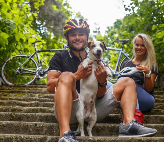 Radfahren mit Hund