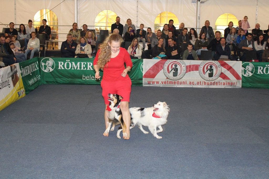 Inez Dengscherz mit Amy & Rose