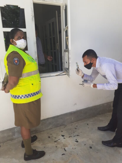 Einbruch in Tierklinik Sri Lanka