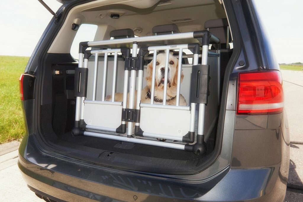 Hundetransportbox für den Kofferraum