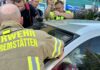 Hund Auto gesperrt